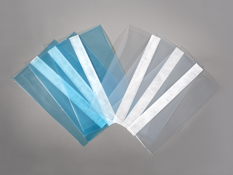 Keskimmäistä nauhapussi, joka on valmistettu Tyvekistä