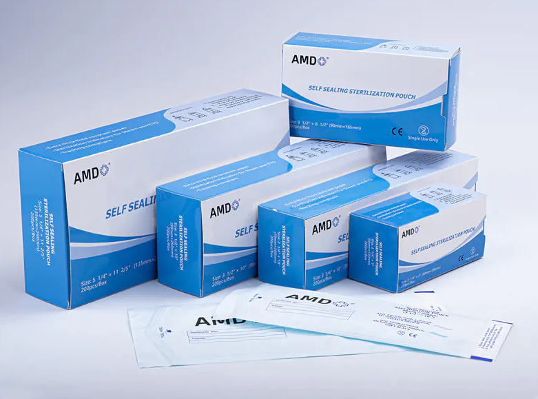 Sterilointi itsesulkeutuva pussi: turvallinen, yksinkertainen, kestävä